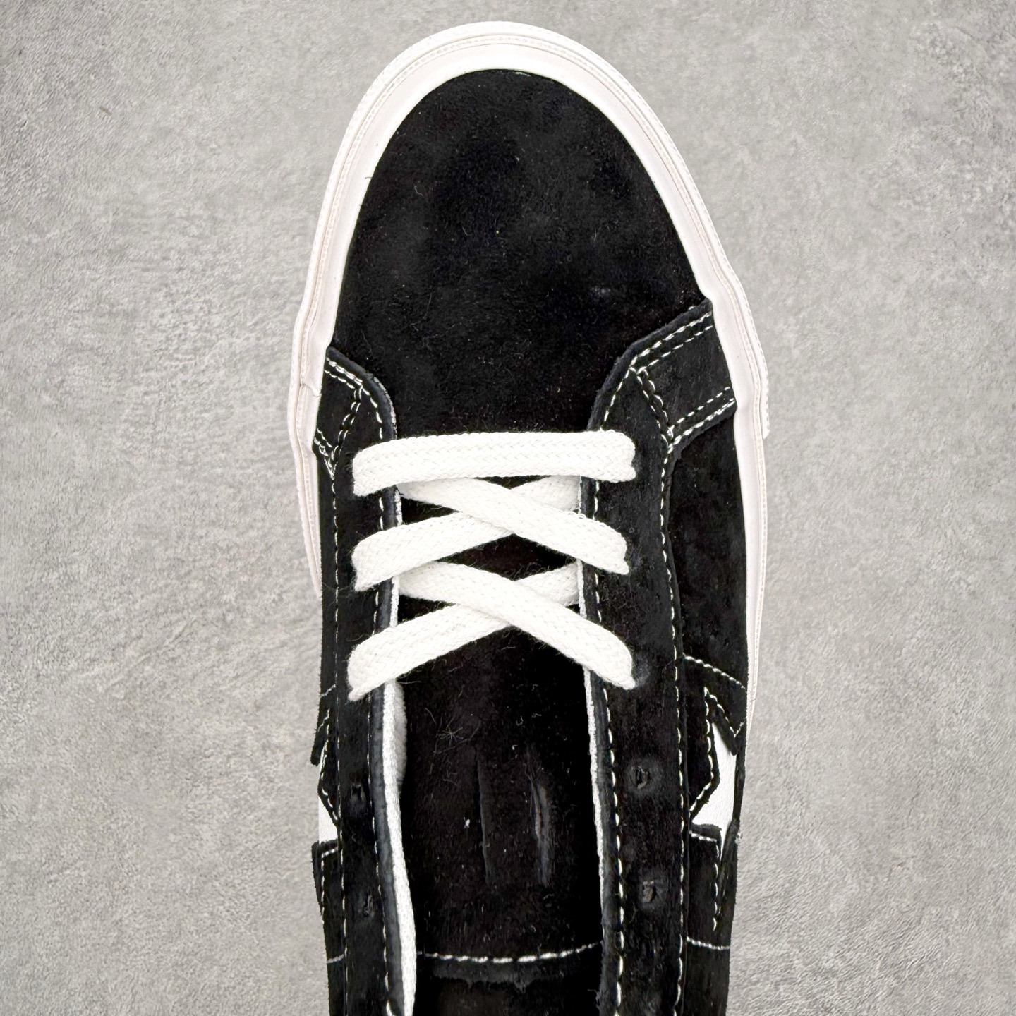 Converse One Star木村一星硫化板鞋日产经典鞋身长绒翻毛皮市面正确硅蓝PU中底原装硫化工艺
