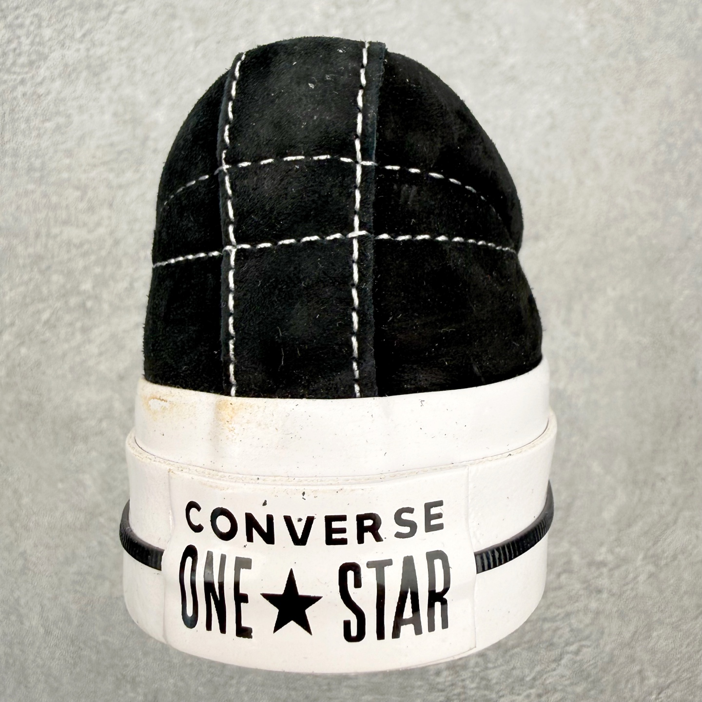 Converse One Star木村一星硫化板鞋日产经典鞋身长绒翻毛皮市面正确硅蓝PU中底原装硫化工艺