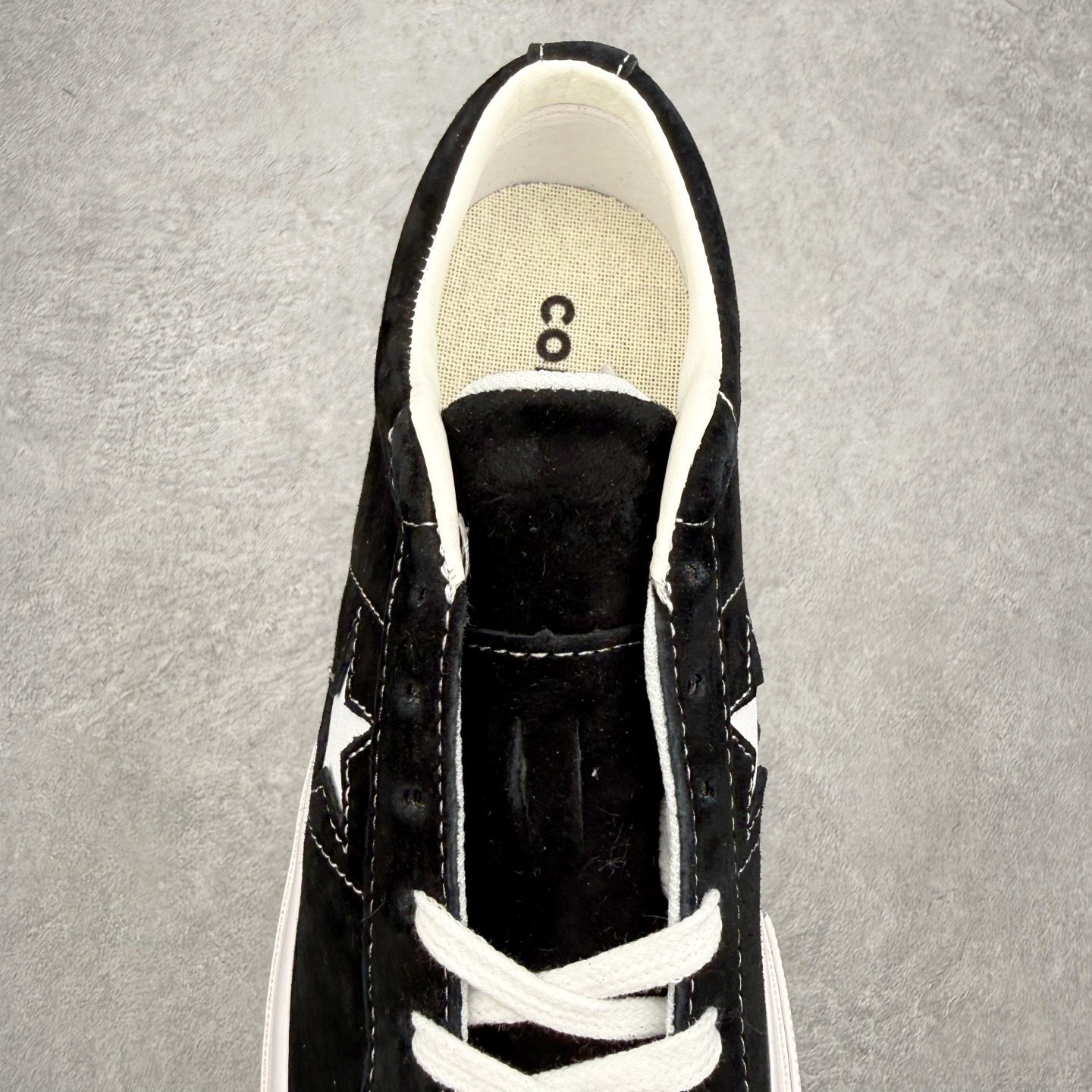 Converse One Star木村一星硫化板鞋日产经典鞋身长绒翻毛皮市面正确硅蓝PU中底原装硫化工艺