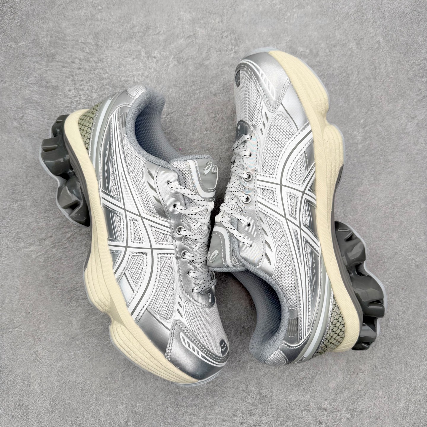 ASICS GEL-KINETIC FLUENT 舒适轻盈支撑回弹低帮休闲城市通勤跑步鞋 男女同款 AS