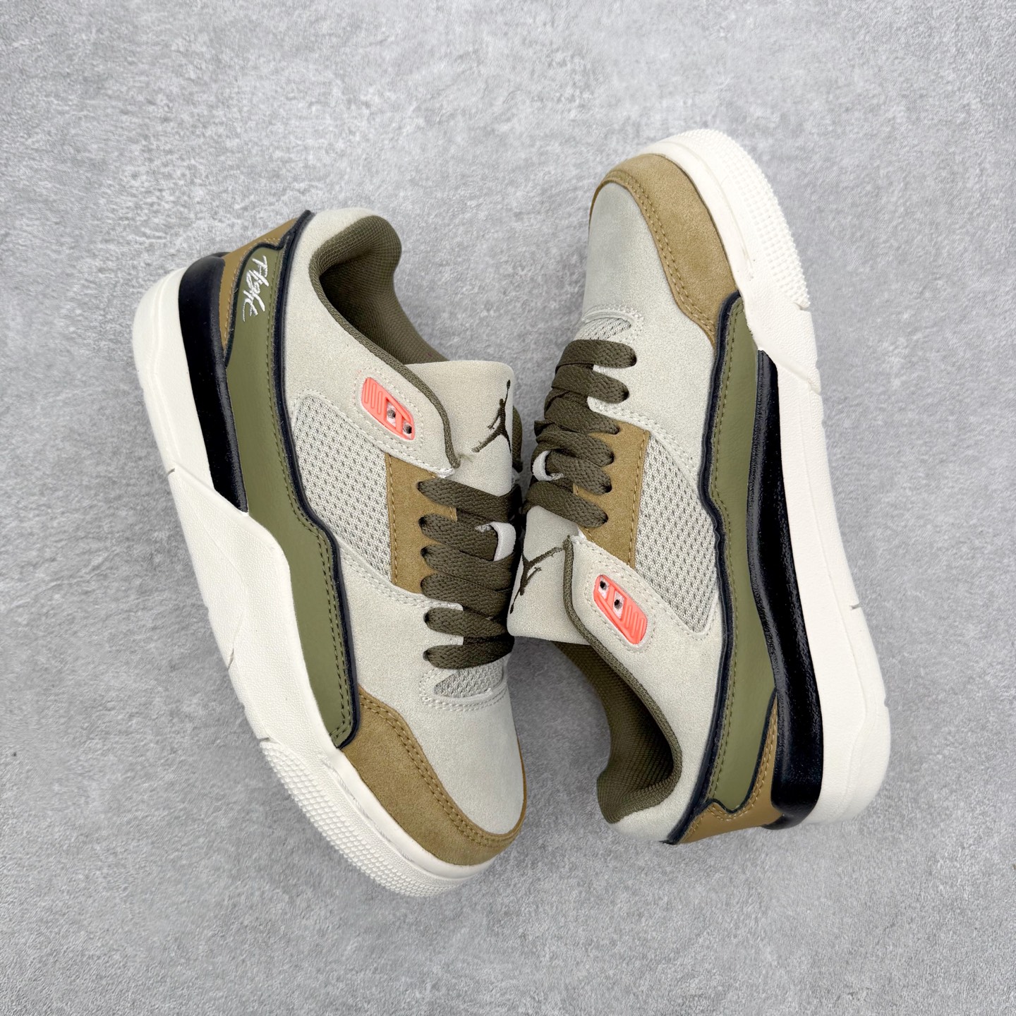 ＃福利特价‼️Air Jordan AJ Flight Court 乔丹低帮复古篮球鞋 设计简约又不失复