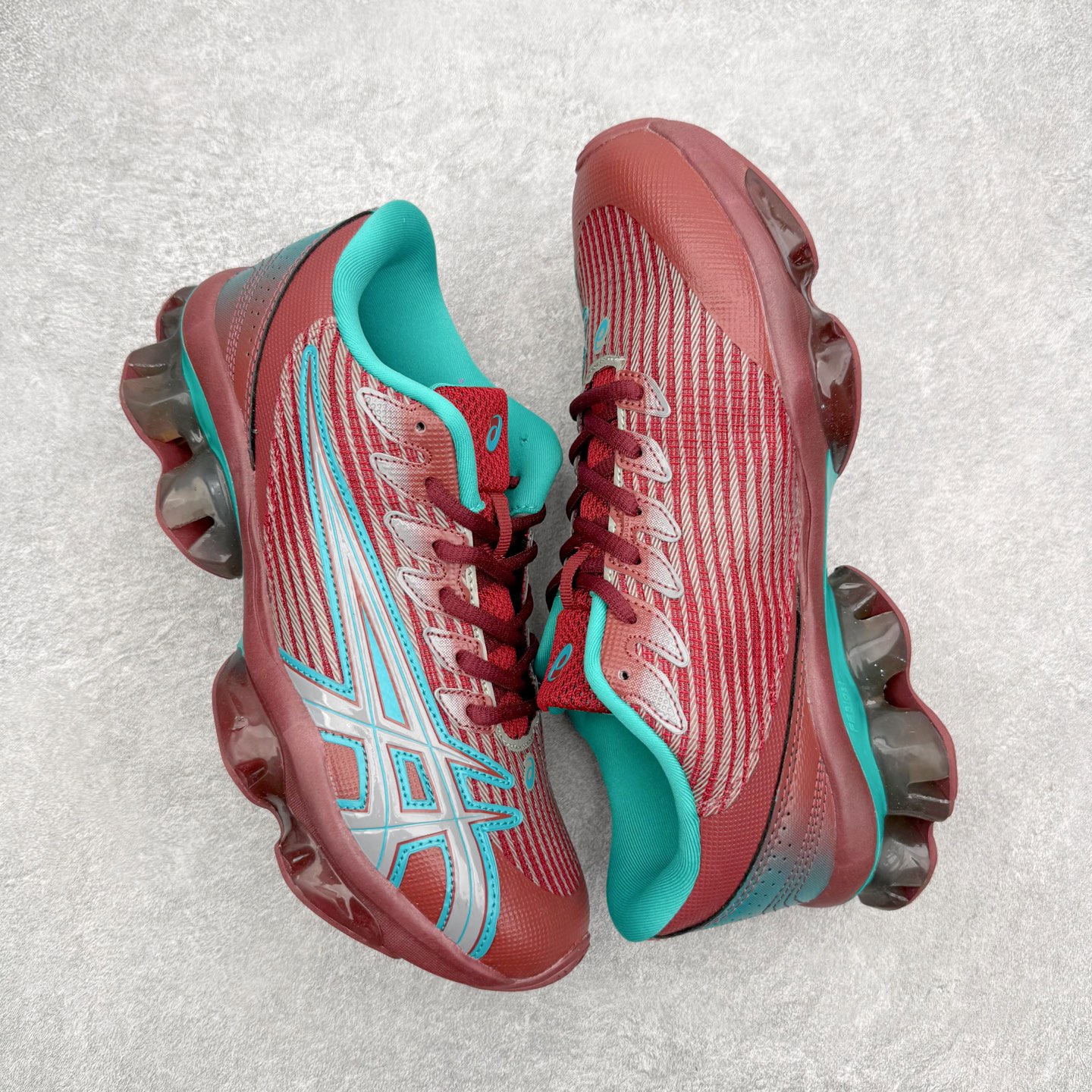KIKO KOSTADINOV x Asics GEL-Quantum 潮流织物合成革低帮马拉松跑步鞋 