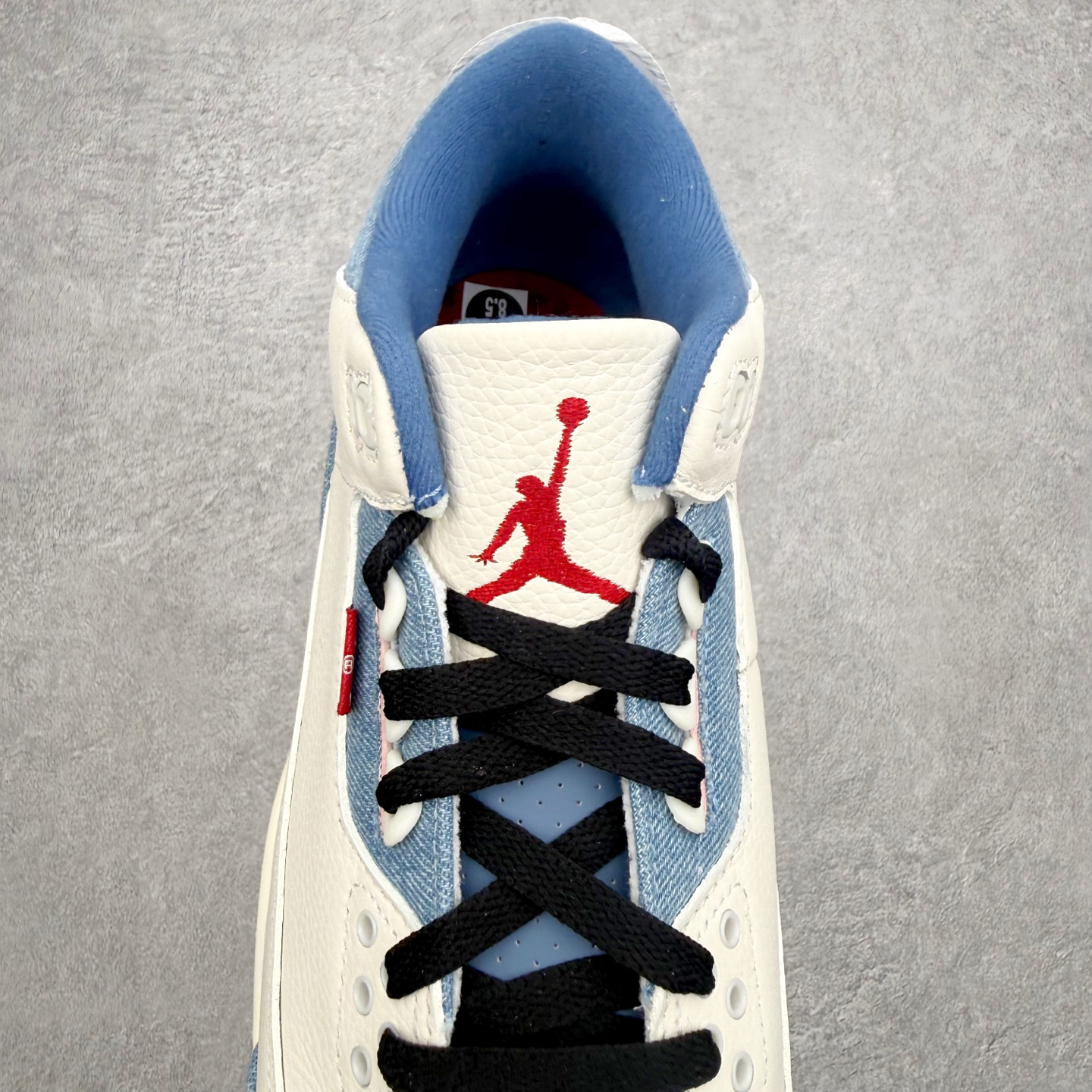 ＃K版纯原 levi’s × Jordan Air Jordan 3 Retro SP 李维斯联名蓝白 