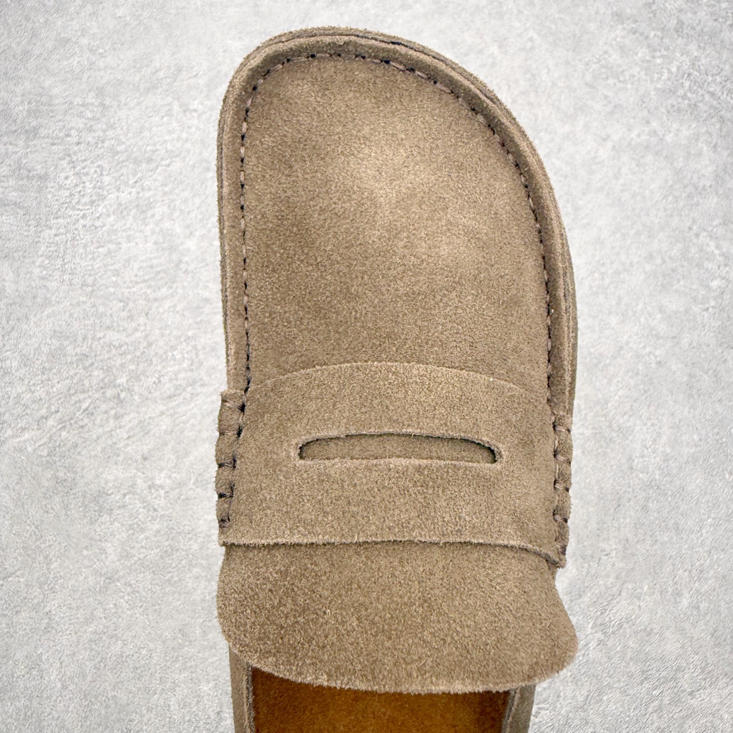 ＃GD广顶 Birkenstock Naples 勃肯绒面舒适圆头百搭增高厚底包头拖鞋男女同款 牛皮绒面