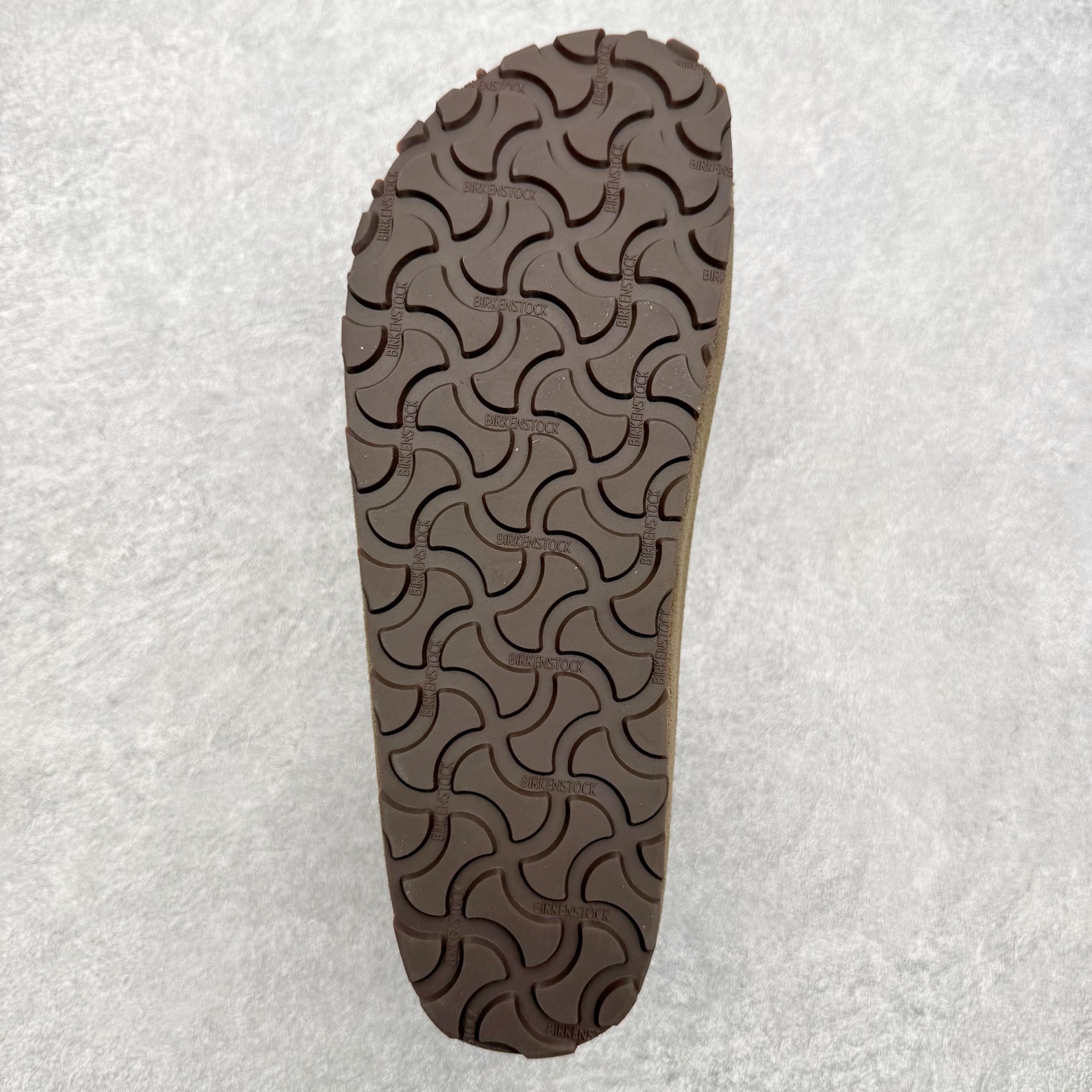 ＃GD广顶 Birkenstock Naples 勃肯绒面舒适圆头百搭增高厚底包头拖鞋男女同款 牛皮绒面