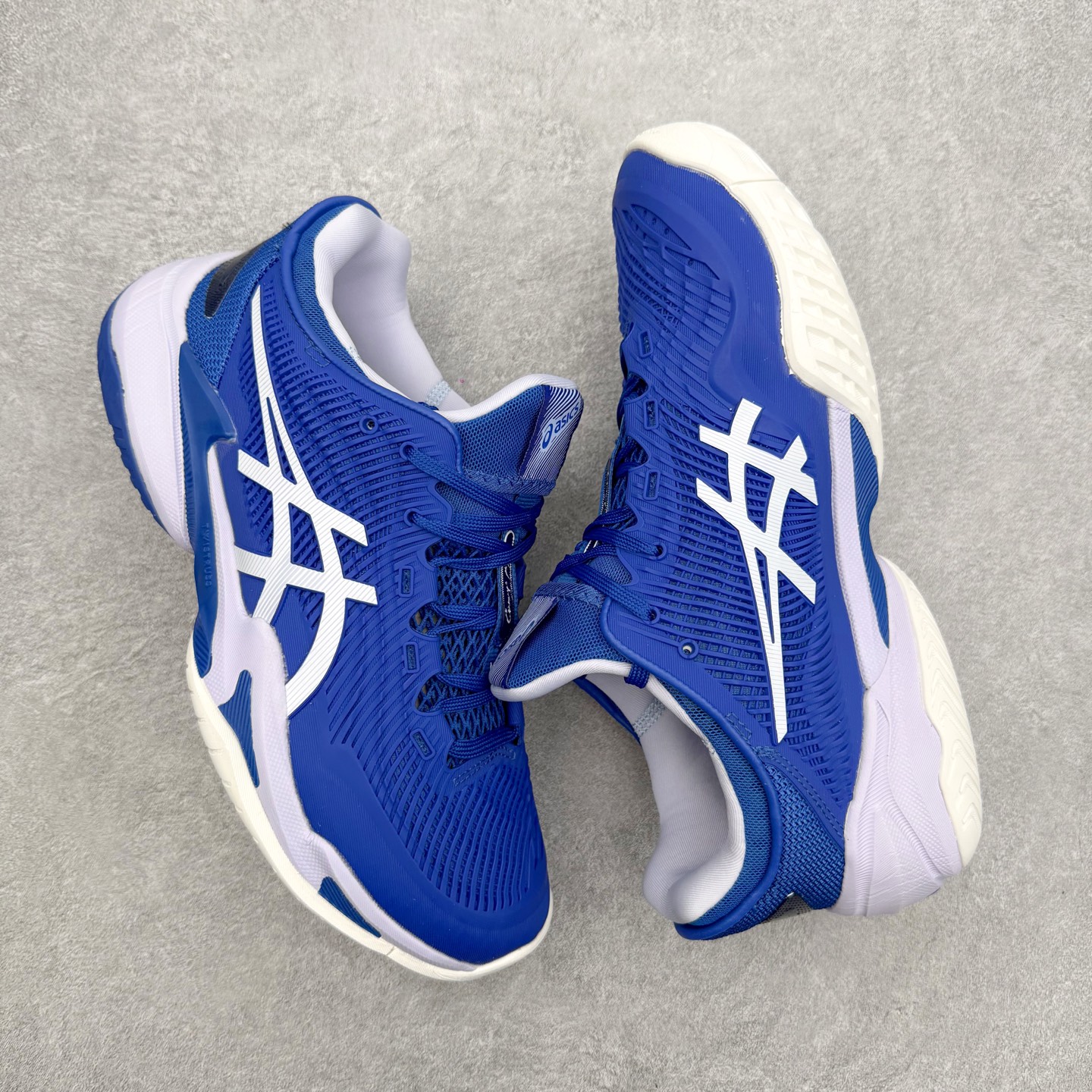 Asics Solution Speed FF 3 CLAY 亚瑟士舒适减震防滑耐磨透气低帮网球鞋 实拍