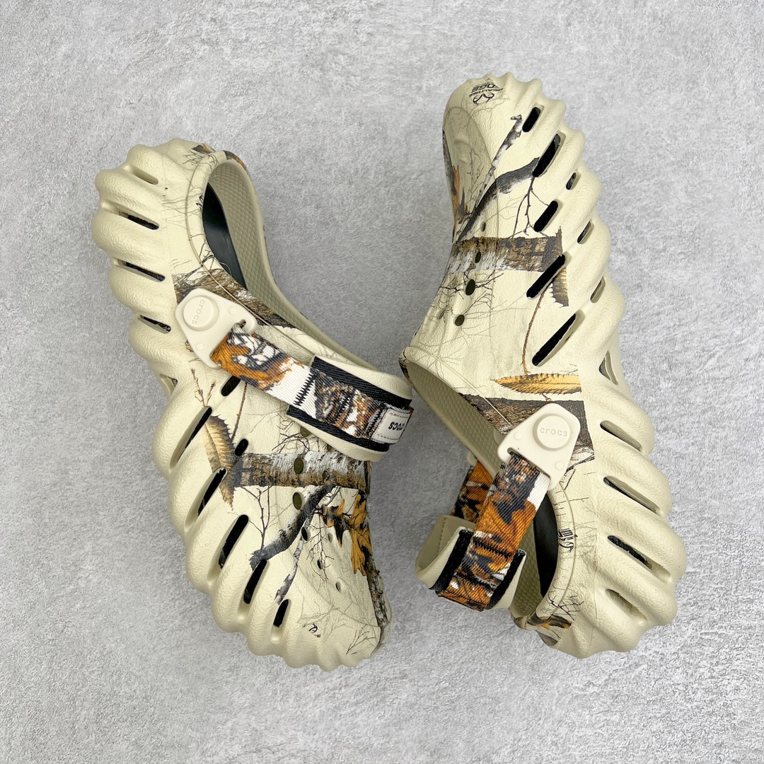 ＃DG莞产 Crocs Realtree 卡骆驰波波运动沙滩洞洞拖鞋凉鞋 超强LiteRide科技缓震鞋