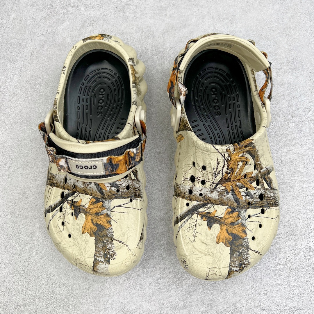 ＃DG莞产 Crocs Realtree 卡骆驰波波运动沙滩洞洞拖鞋凉鞋 超强LiteRide科技缓震鞋