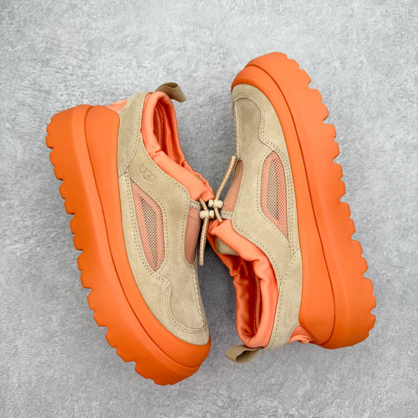 ＃SP原厂 UGG 4995 Heritage Utility 经典再造牛剖层革百搭圆头低帮生活休闲鞋 