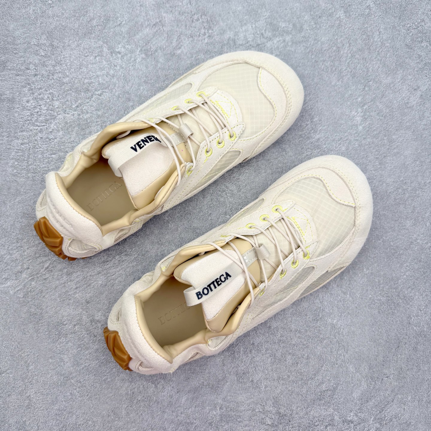 Bottega Veneta葆蝶家 BV Orbit Flash 麂皮 抽绳平底 低帮 生活休闲鞋 Bo