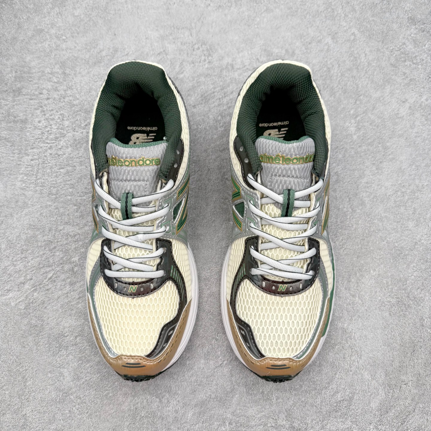 ＃福利特价‼️New Balance NB860 新百伦舒适美式复古织物皮革减震透气支撑低帮休闲跑步鞋 