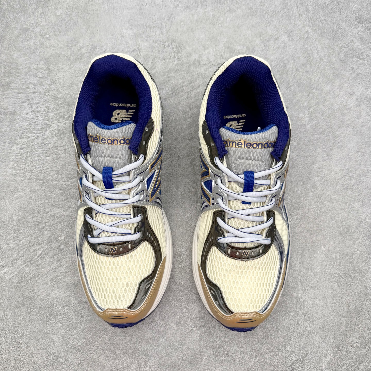 ＃福利特价‼️New Balance NB860 新百伦舒适美式复古织物皮革减震透气支撑低帮休闲跑步鞋 