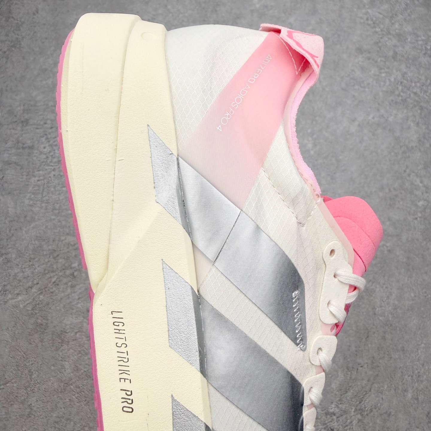 ＃纯原 AD Adizero Eva SL M 零度进化版系列低帮轻便透气竞速休闲运动慢跑鞋 JQ444