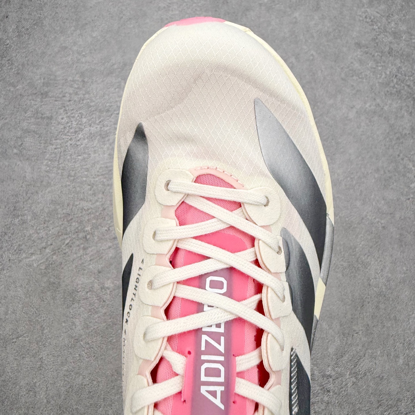 ＃纯原 AD Adizero Eva SL M 零度进化版系列低帮轻便透气竞速休闲运动慢跑鞋 JQ444