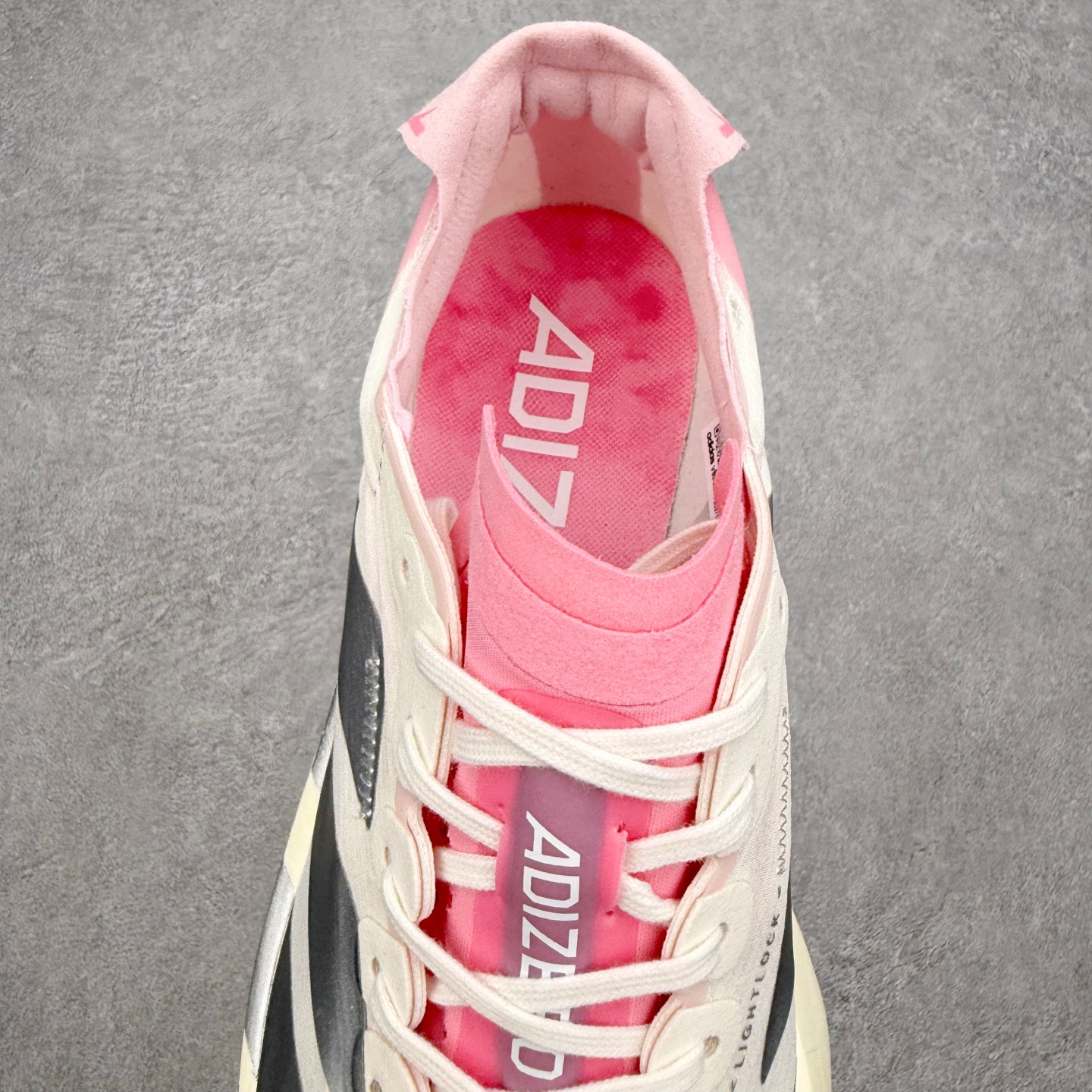 ＃纯原 AD Adizero Eva SL M 零度进化版系列低帮轻便透气竞速休闲运动慢跑鞋 JQ444