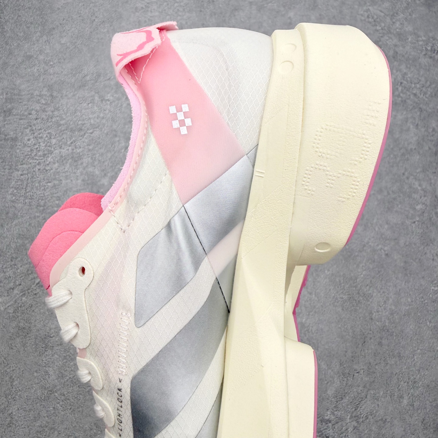 ＃纯原 AD Adizero Eva SL M 零度进化版系列低帮轻便透气竞速休闲运动慢跑鞋 JQ444