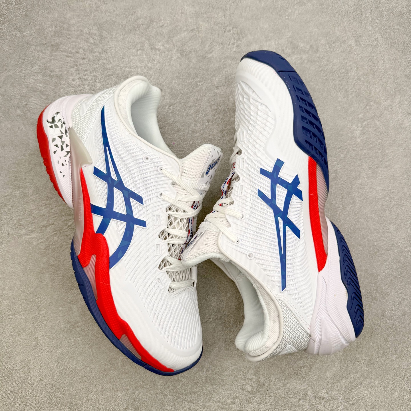 Asics Solution Speed FF 3 CLAY 亚瑟士舒适减震防滑耐磨透气低帮网球鞋 实拍