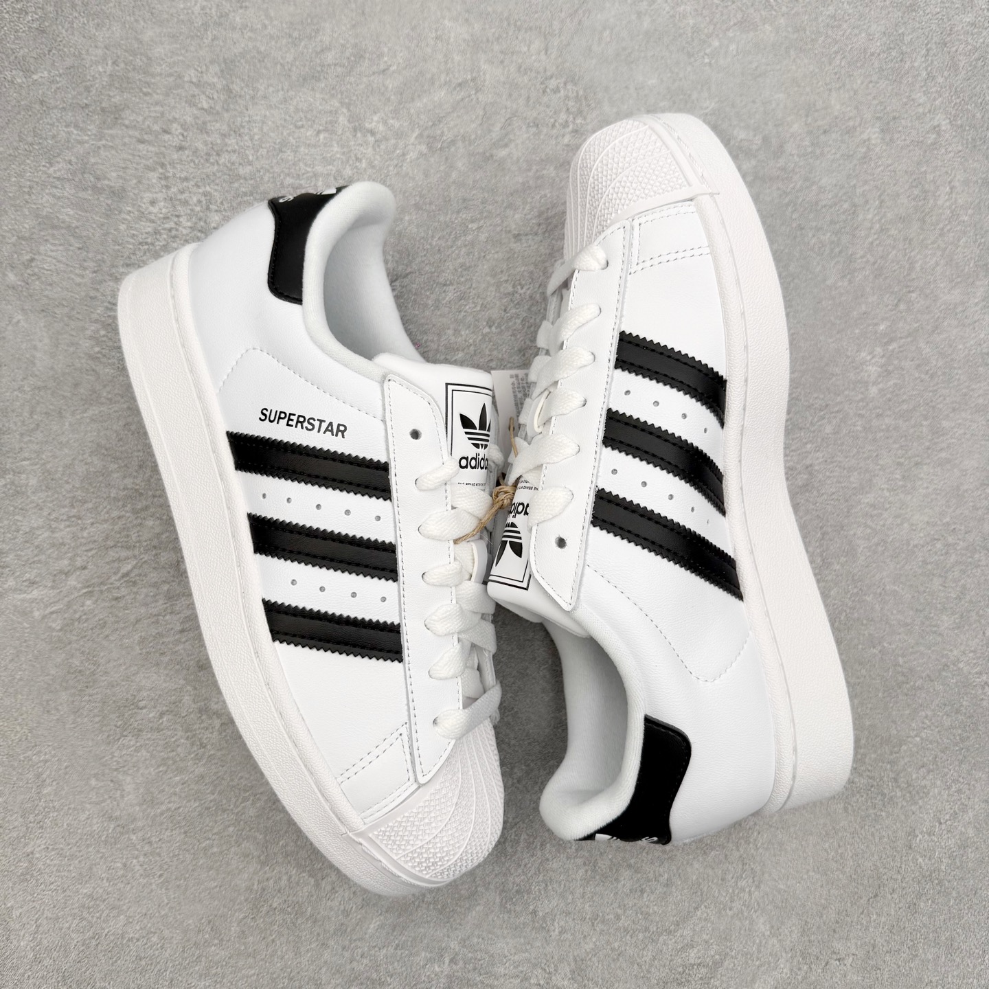 AD Originals Superstar 经典贝壳头休闲板鞋 IH8659 平台正单 全套原纸板楦头