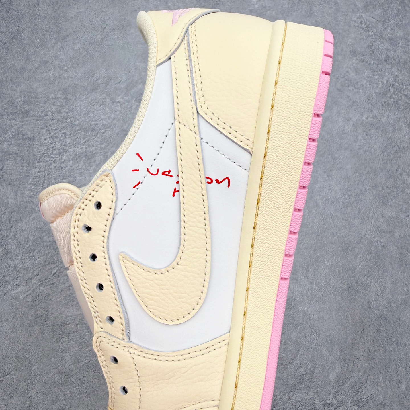 ＃GX纯原 Travis Scott x Air Jordan AJ1 Low OG SP TS联名倒钩