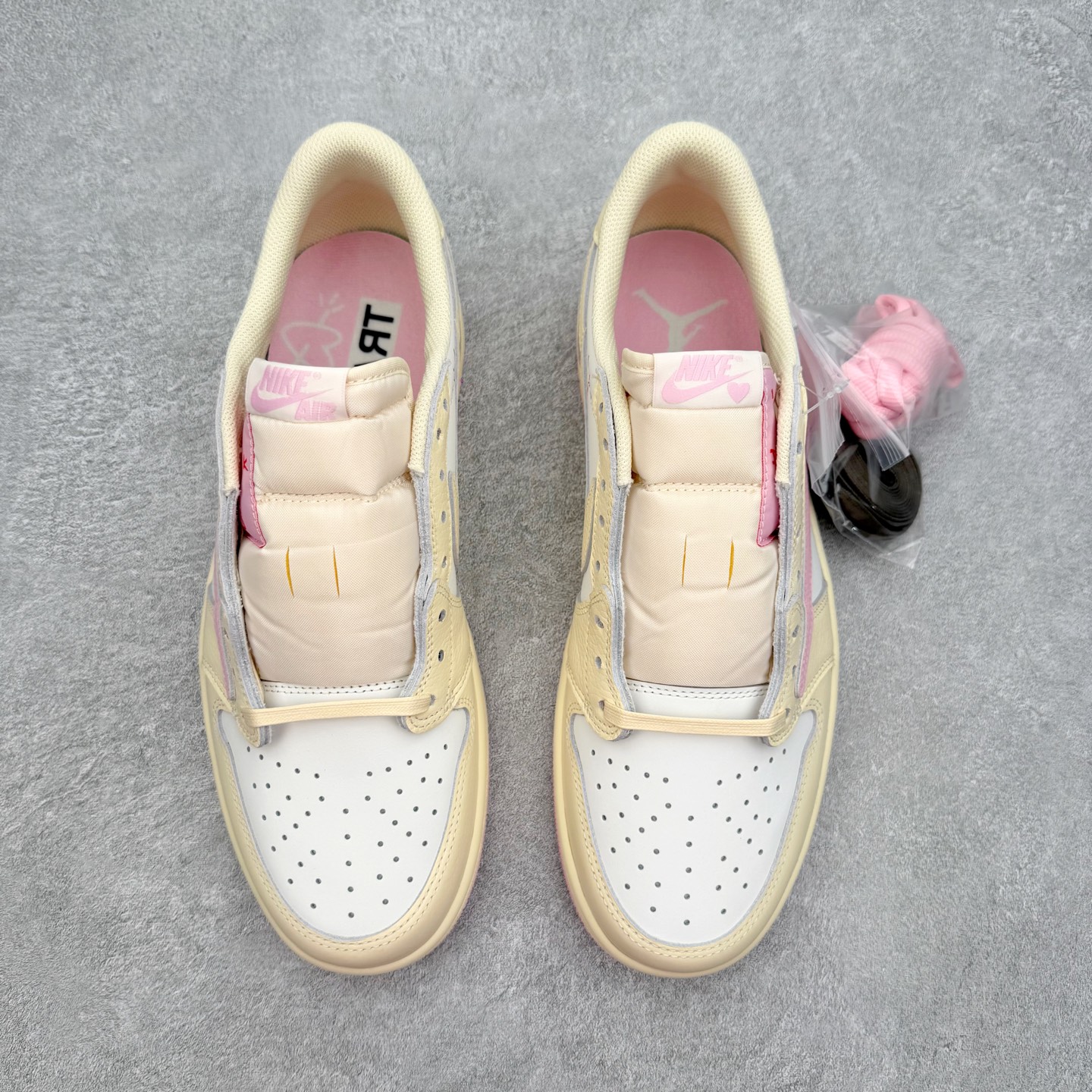 ＃GX纯原 Travis Scott x Air Jordan AJ1 Low OG SP TS联名倒钩