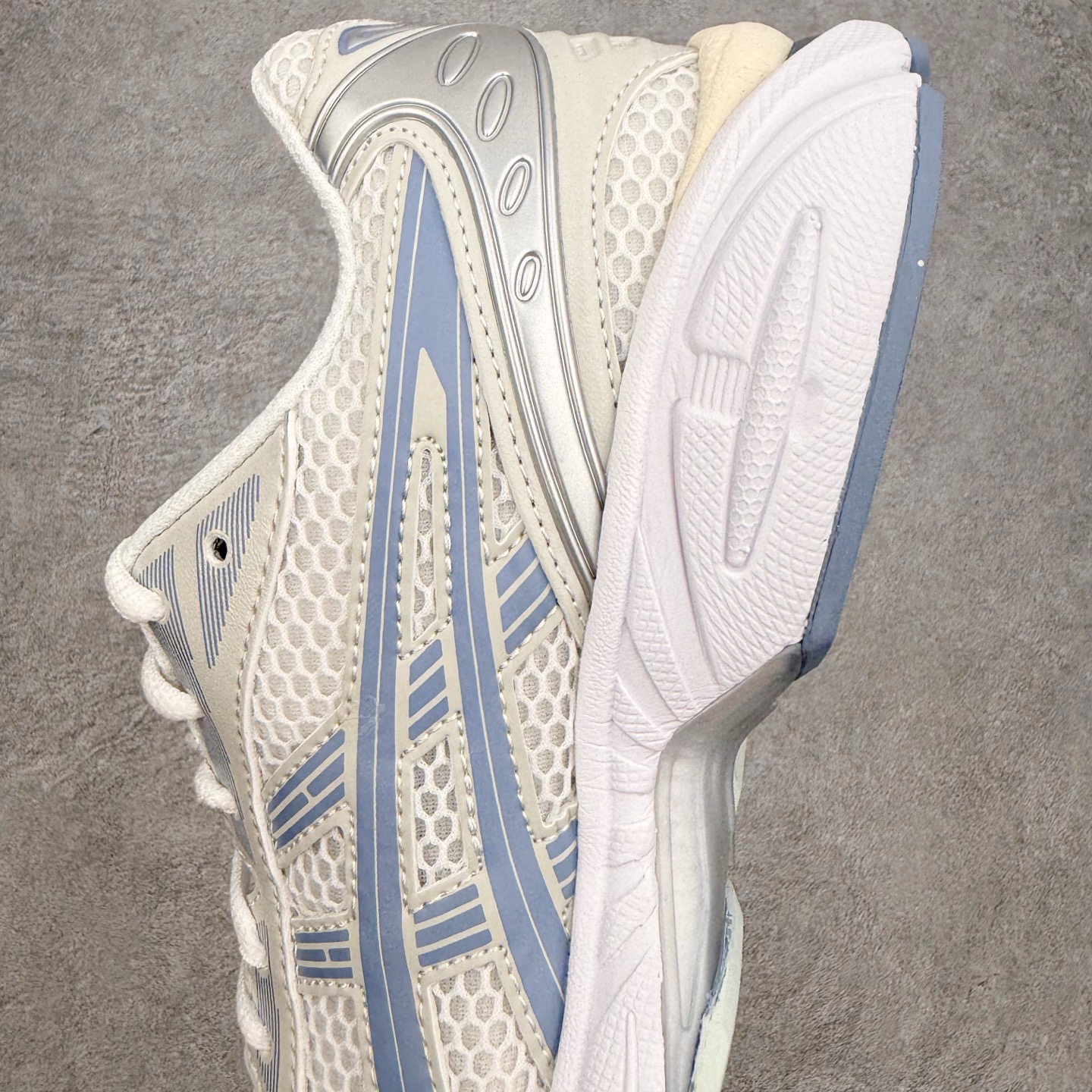 Asics Gel-Kayano K14 亚瑟士系列复古舒适织物合成革减震防滑耐磨低帮休闲跑步鞋 市场顶