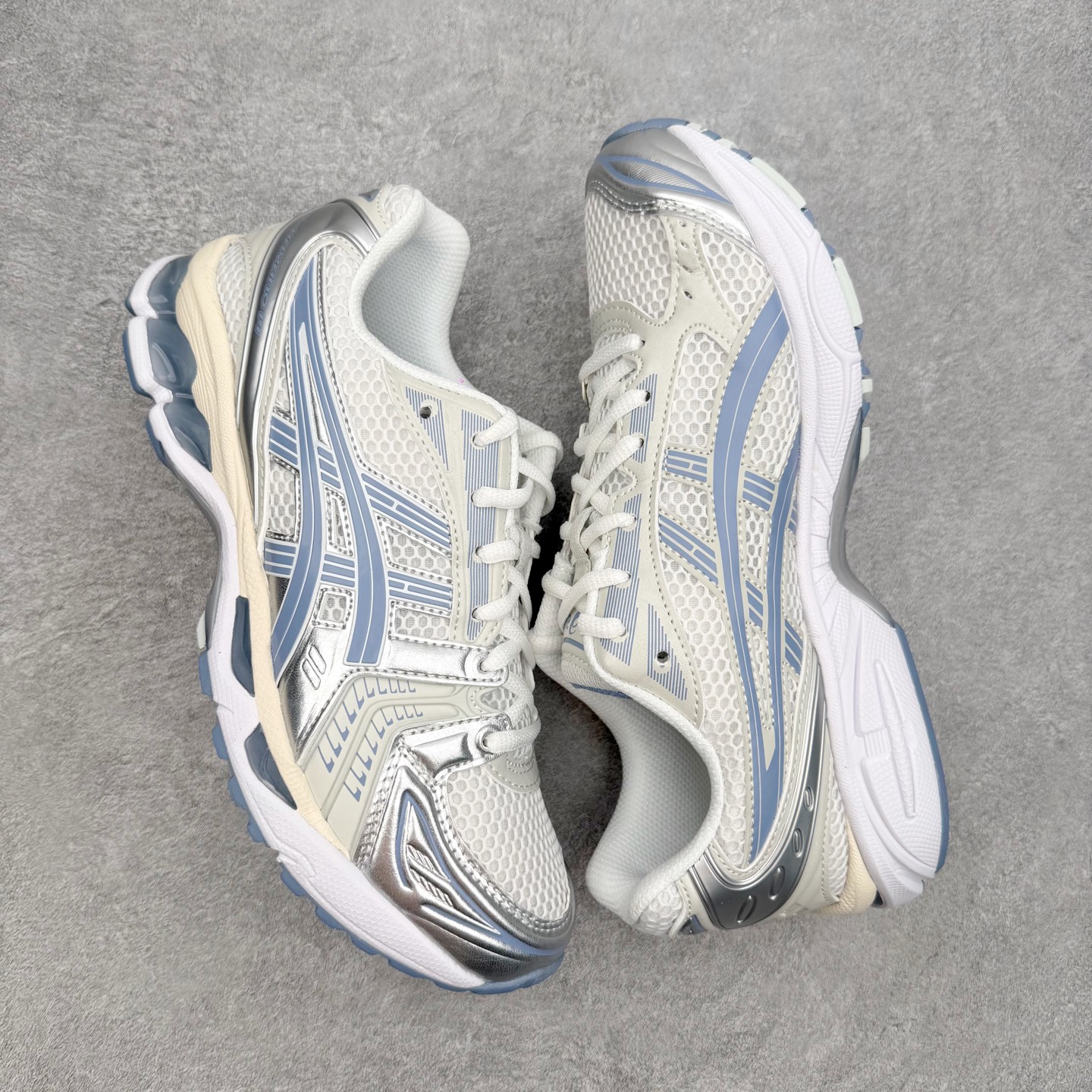 Asics Gel-Kayano K14 亚瑟士系列复古舒适织物合成革减震防滑耐磨低帮休闲跑步鞋 市场顶