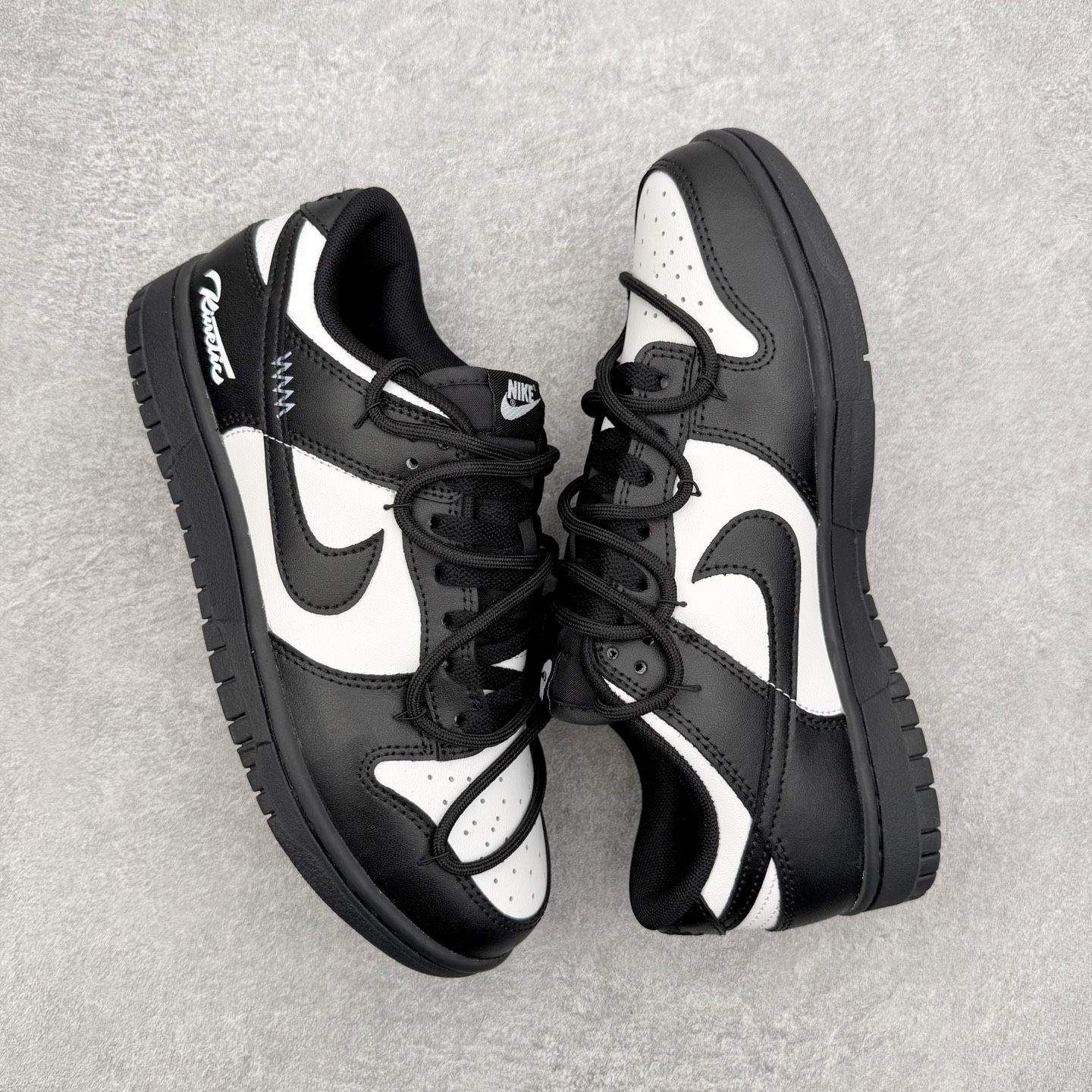 ＃YC纯原 NK Dunk Low 极简黑白 IO7606-010 经典的黑白，是永不过时的高级审美，既