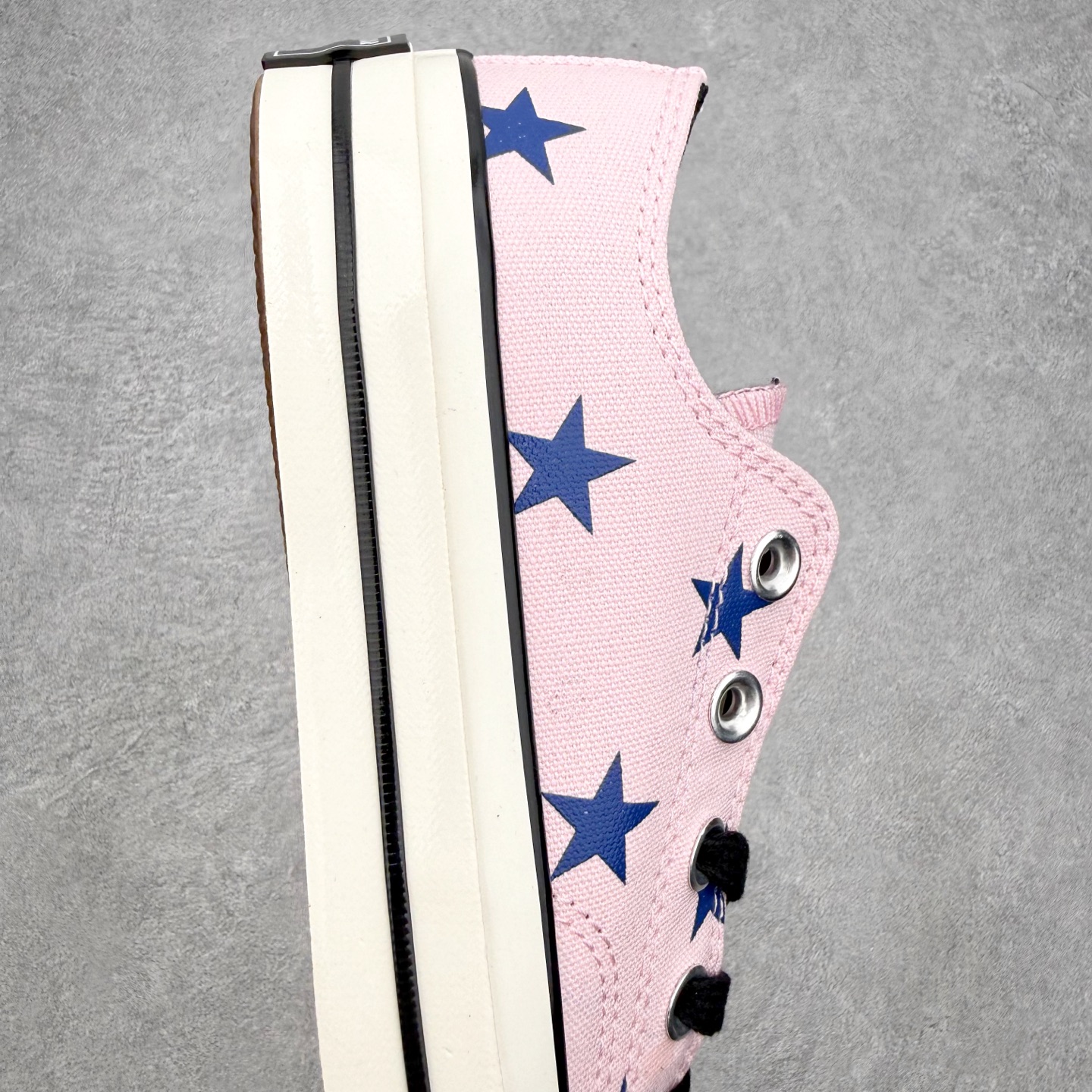 Converse Chuck 1970 粉蓝星星复古高级系带 低帮帆布鞋 男女同款经典Chuck 70鞋