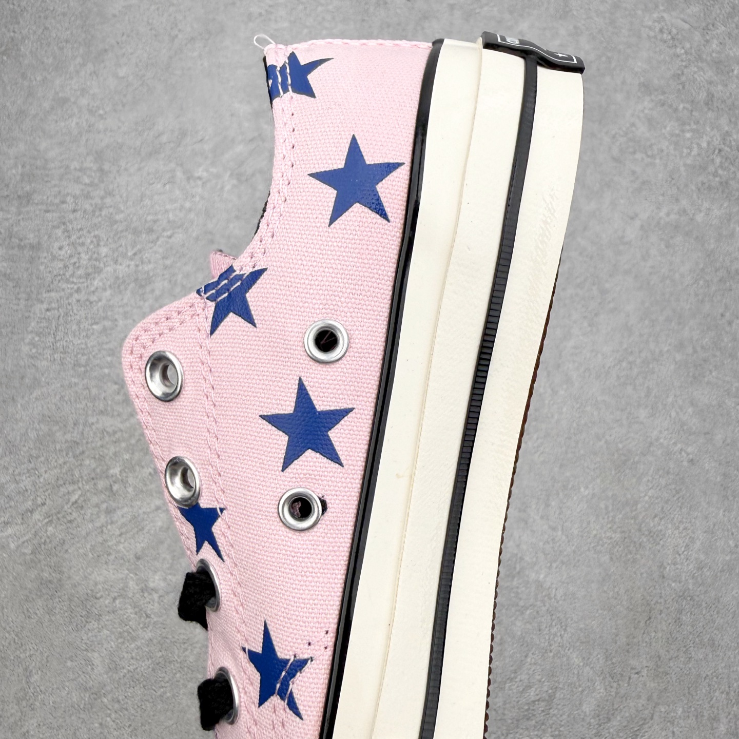 Converse Chuck 1970 粉蓝星星复古高级系带 低帮帆布鞋 男女同款经典Chuck 70鞋