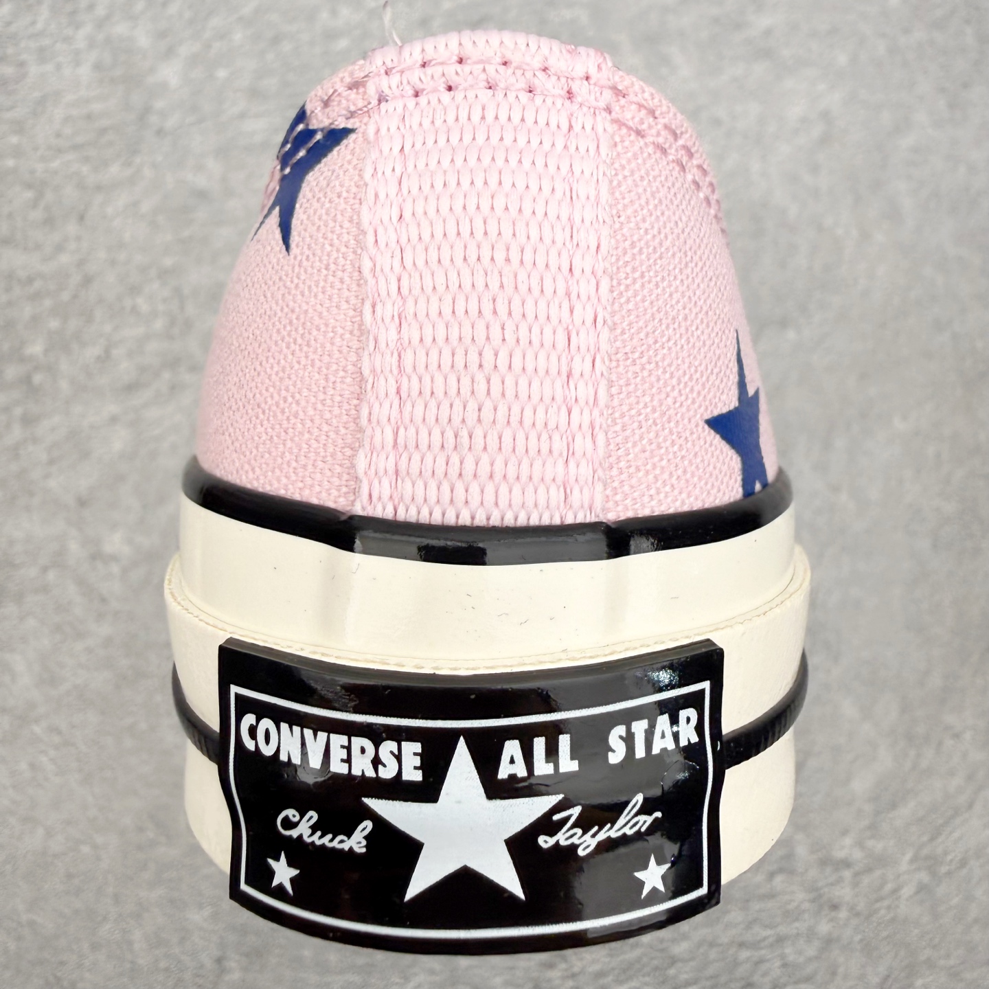 Converse Chuck 1970 粉蓝星星复古高级系带 低帮帆布鞋 男女同款经典Chuck 70鞋