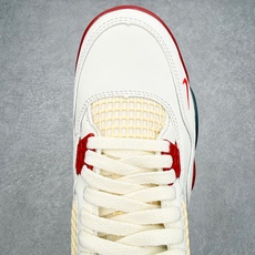 #K版纯原 Nigel Sylvester x Jordan Air Jordan AJ4 联名白砖红 #K版纯原 Nigel Sylvester x Jordan Air Jordan AJ4 联名白砖红