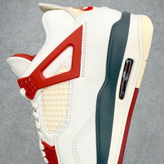 #K版纯原 Nigel Sylvester x Jordan Air Jordan AJ4 联名白砖红 #K版纯原 Nigel Sylvester x Jordan Air Jordan AJ4 联名白砖红