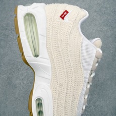 #GX纯原 Levi's x NK Air Max 95 “White and Ecru”舒适耐磨 低帮 #GX纯原 Levi's x NK Air Max 95 “White and Ecru”舒适耐磨 低帮