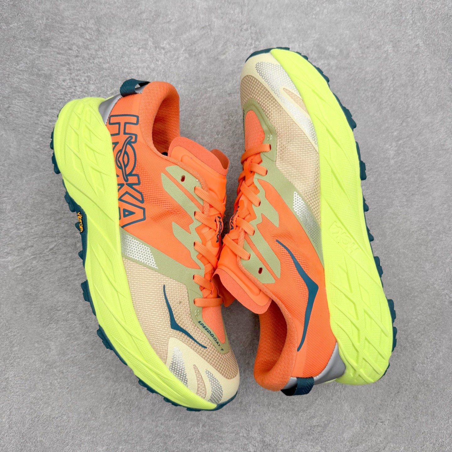 HOKA ONE ONE SPEEDGOAT 4 舒适百搭低帮 越野跑步鞋 男女同款 HOKA ONE 