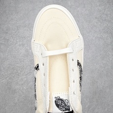 Vans Sk8-Low Reissue Sf 白蛇范斯复古休闲硫化帆布鞋鞋款以SK8-Low鞋身为蓝本 Vans Sk8-Low Reissue Sf 白蛇范斯复古休闲硫化帆布鞋鞋款以SK8-Low鞋身为蓝本