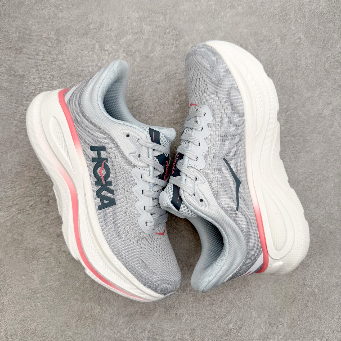 HOKA ONE ONE Bondi 9 WIDE 邦迪九代舒适防滑耐磨低帮休闲跑步鞋 HOKA ONE