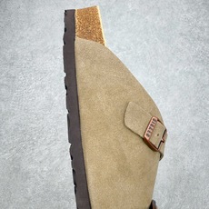 #GD广顶 Birkenstock Zurich 勃肯绒面金属针扣软木底包头拖鞋 牛皮绒面革质地柔软 搭 #GD广顶 Birkenstock Zurich 勃肯绒面金属针扣软木底包头拖鞋 牛皮绒面革质地柔软 搭