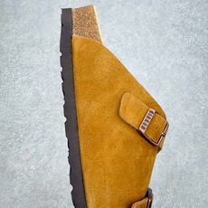 #GD广顶 Birkenstock Zurich 勃肯绒面金属针扣软木底包头拖鞋 牛皮绒面革质地柔软 搭 #GD广顶 Birkenstock Zurich 勃肯绒面金属针扣软木底包头拖鞋 牛皮绒面革质地柔软 搭