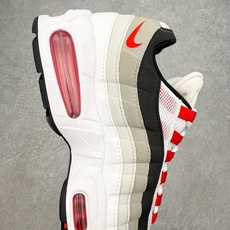 #KZ神版 NK Air Max 95 OG 舒适百搭耐磨低帮气垫休闲跑步鞋 白黑红 IB7862-10 #KZ神版 NK Air Max 95 OG 舒适百搭耐磨低帮气垫休闲跑步鞋 白黑红 IB7862-10