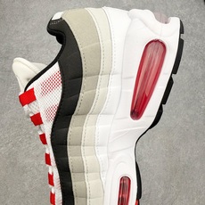 #KZ神版 NK Air Max 95 OG 舒适百搭耐磨低帮气垫休闲跑步鞋 白黑红 IB7862-10 #KZ神版 NK Air Max 95 OG 舒适百搭耐磨低帮气垫休闲跑步鞋 白黑红 IB7862-10