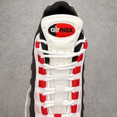 #KZ神版 NK Air Max 95 OG 舒适百搭耐磨低帮气垫休闲跑步鞋 白黑红 IB7862-10 #KZ神版 NK Air Max 95 OG 舒适百搭耐磨低帮气垫休闲跑步鞋 白黑红 IB7862-10