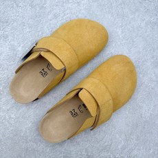 #GD广顶 Birkenstock Roma 勃肯绒面金属针扣软木底包头拖鞋 牛皮绒面革质地柔软 搭配可 #GD广顶 Birkenstock Roma 勃肯绒面金属针扣软木底包头拖鞋 牛皮绒面革质地柔软 搭配可