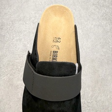 #GD广顶 Birkenstock Roma 勃肯绒面金属针扣软木底包头拖鞋 牛皮绒面革质地柔软 搭配可 #GD广顶 Birkenstock Roma 勃肯绒面金属针扣软木底包头拖鞋 牛皮绒面革质地柔软 搭配可