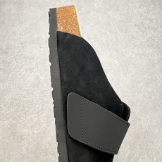 #GD广顶 Birkenstock Roma 勃肯绒面金属针扣软木底包头拖鞋 牛皮绒面革质地柔软 搭配可 #GD广顶 Birkenstock Roma 勃肯绒面金属针扣软木底包头拖鞋 牛皮绒面革质地柔软 搭配可