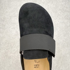 #GD广顶 Birkenstock Roma 勃肯绒面金属针扣软木底包头拖鞋 牛皮绒面革质地柔软 搭配可 #GD广顶 Birkenstock Roma 勃肯绒面金属针扣软木底包头拖鞋 牛皮绒面革质地柔软 搭配可