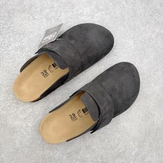 #GD广顶 Birkenstock Roma 勃肯绒面金属针扣软木底包头拖鞋 牛皮绒面革质地柔软 搭配可 #GD广顶 Birkenstock Roma 勃肯绒面金属针扣软木底包头拖鞋 牛皮绒面革质地柔软 搭配可
