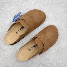 #GD广顶 Birkenstock Roma 勃肯绒面金属针扣软木底包头拖鞋 牛皮绒面革质地柔软 搭配可 #GD广顶 Birkenstock Roma 勃肯绒面金属针扣软木底包头拖鞋 牛皮绒面革质地柔软 搭配可