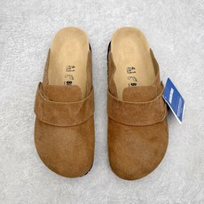 #GD广顶 Birkenstock Roma 勃肯绒面金属针扣软木底包头拖鞋 牛皮绒面革质地柔软 搭配可 #GD广顶 Birkenstock Roma 勃肯绒面金属针扣软木底包头拖鞋 牛皮绒面革质地柔软 搭配可
