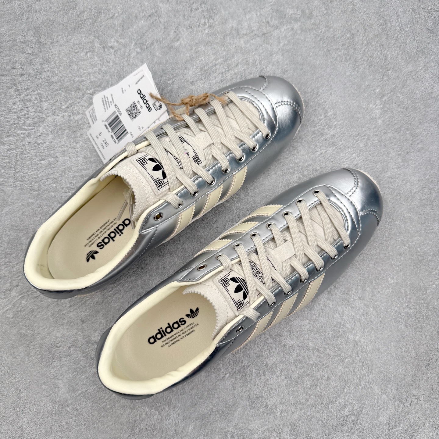 adidas originals ANFU 「安福」经典运动复古低帮生活休闲鞋 男女同款 KI7559 