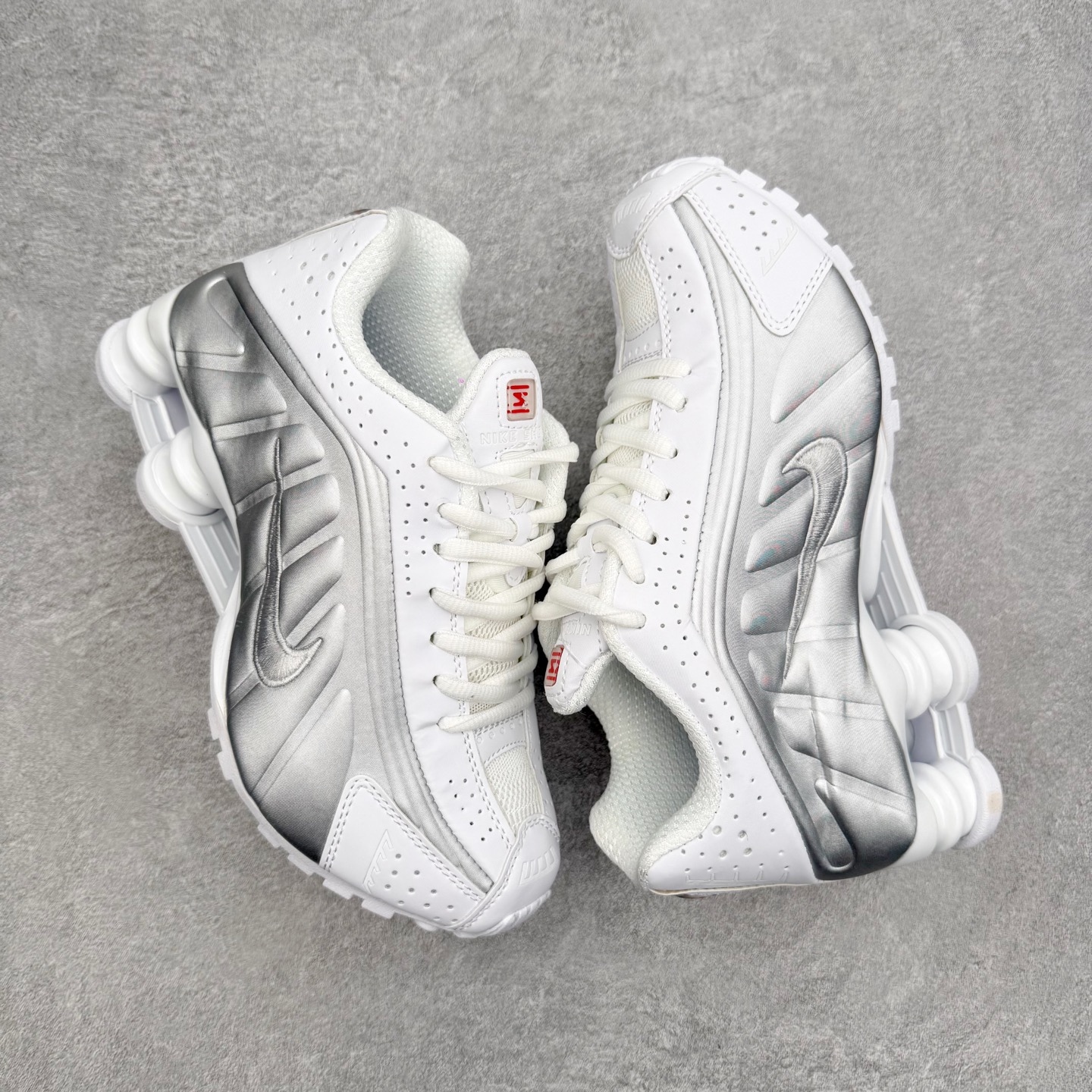 NK Shox R4 Sail Crimson 舒适耐磨透气支撑 低帮 休闲跑步鞋 实拍调校N版已经零色